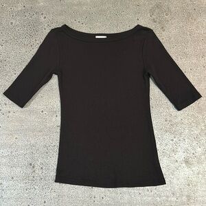 Michael Stars for Anthropologie Black Top Size XS/S